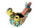 Gallina Candelabro de Barro Vidriado de San José de Gracia – Mansión Iturbe Artisans Collection