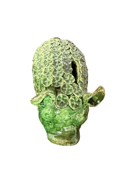 Glazed Clay Piglet - San José de Gracia - Mansion Iturbe Artisans Collection